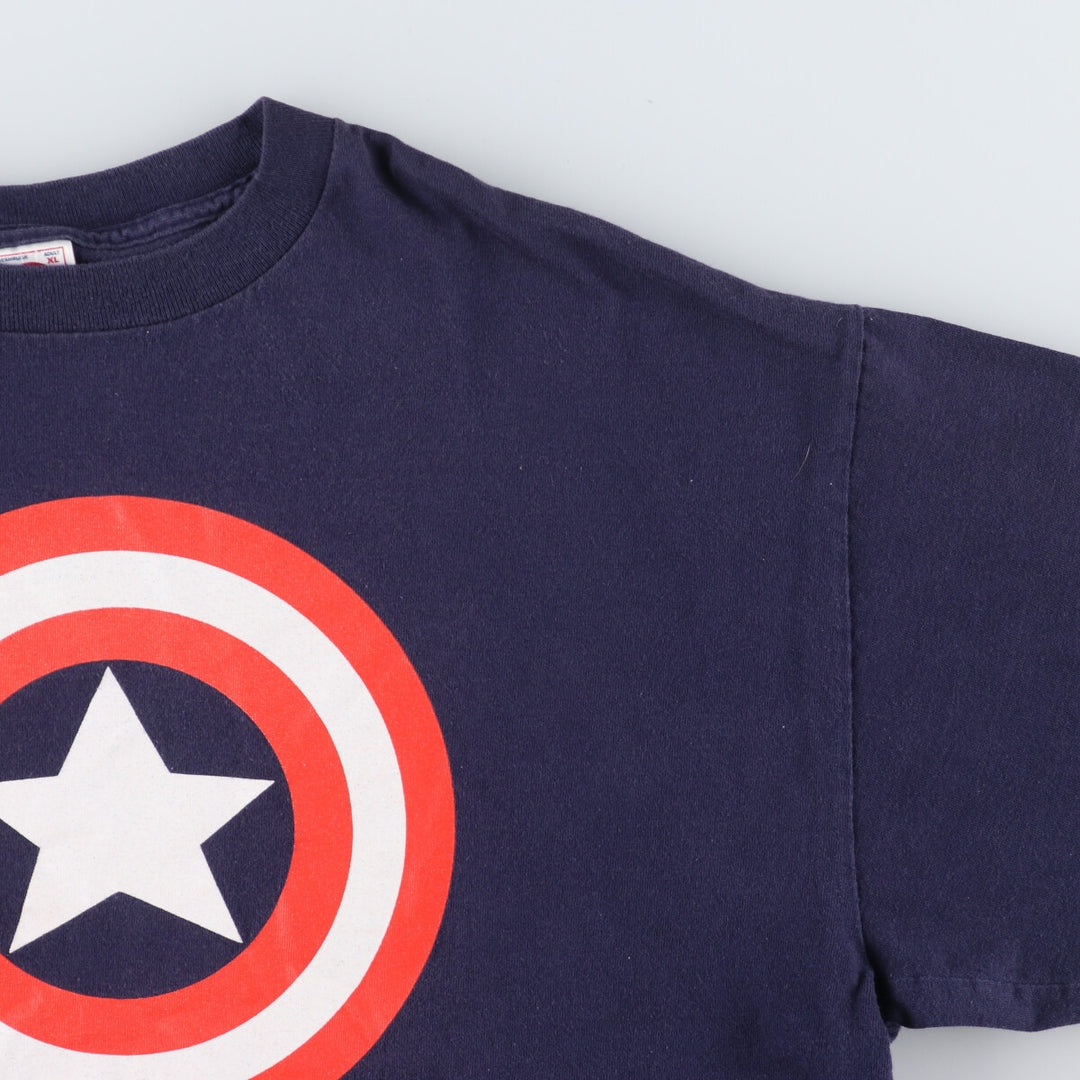 DELTA CAPTAIN AMERICA Captain America character print T-shirt Men's XL /eaa431540