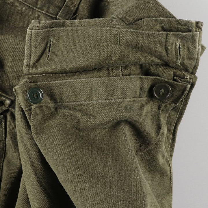 1970'S Dutch military genuine military cargo pants combat pants 70x75 women's L (w27) vintage /eaa431559