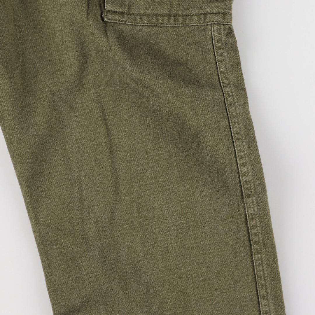 1970'S Dutch military genuine military cargo pants combat pants 70x75 women's L (w27) vintage /eaa431559