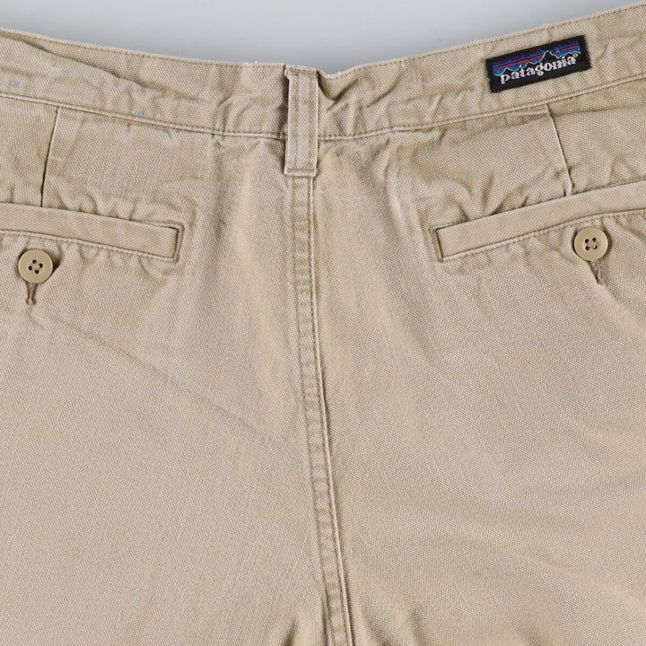 00'S Patagonia ORGANIC COTTON 55566F7 Duck Work Pants for Men, Size W34 / eaa431573