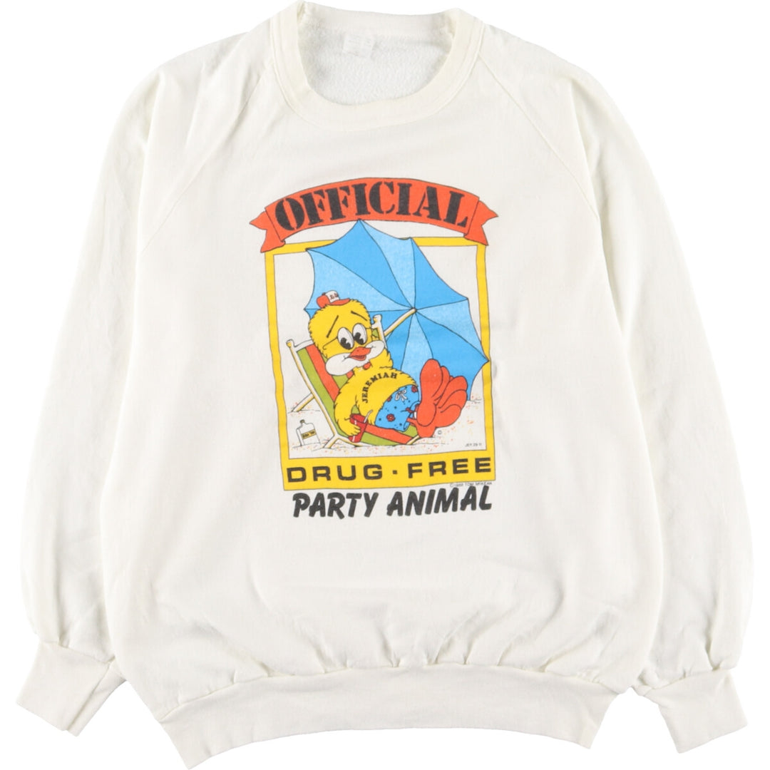 80'S Character Sweatshirt, Made in USA, Women's XL, Vintage /eaa431774