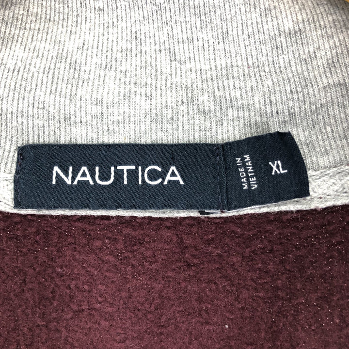 NAUTICA Half Zip Sweatshirt, Trainer, Men's XL /eaa431784