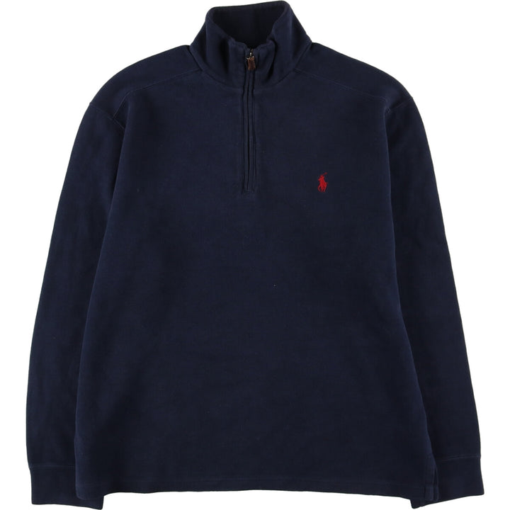 Ralph Lauren POLO by Ralph Lauren Half-Zip Sweatshirt, Sweatshirt, Men's, L /eaa431793