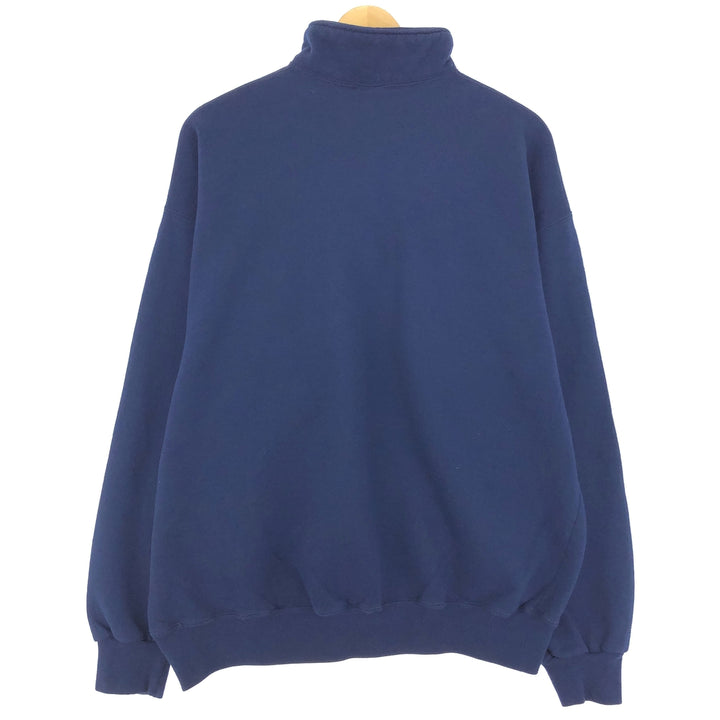 90'S Russell College Half Zip Sweatshirt, Made in USA, Men's XL, Vintage /eaa431796