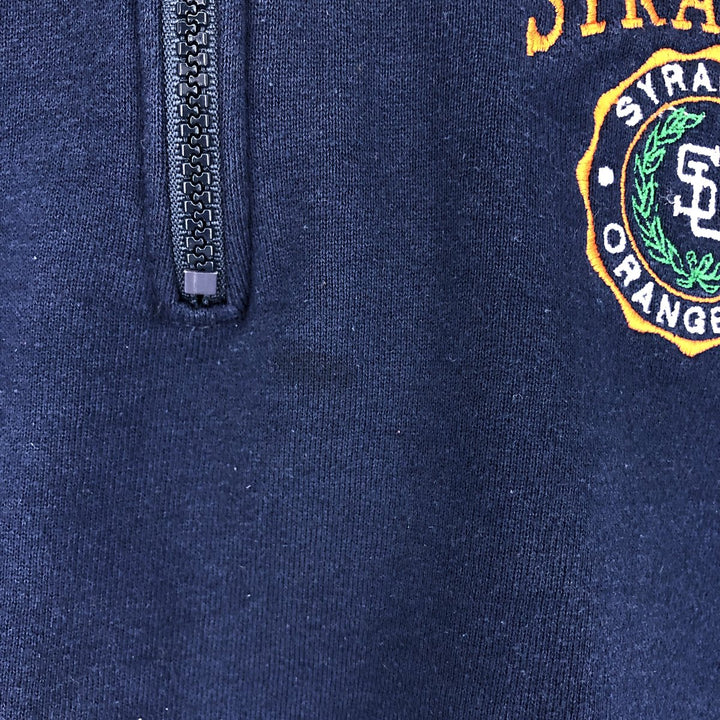 90'S Russell College Half Zip Sweatshirt, Made in USA, Men's XL, Vintage /eaa431796