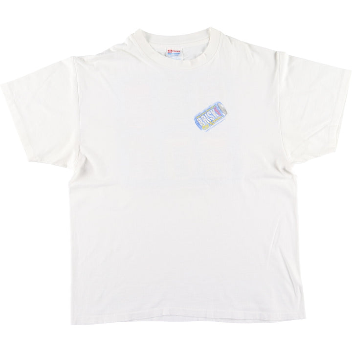 90'S Hanes LIPTON BRISK Double-sided Print Advertising T-Shirt Made in USA Men's XL /eaa431979