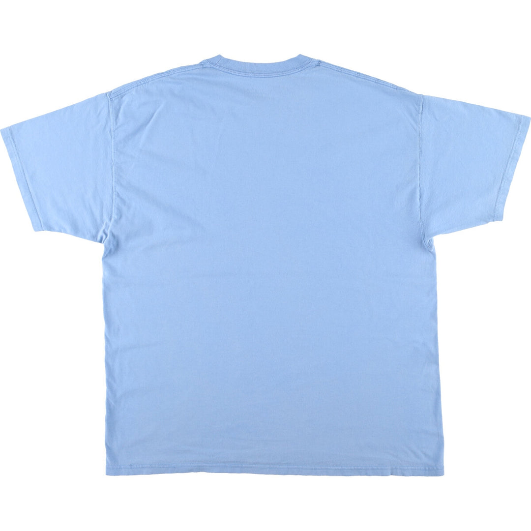 Champion One Point Logo T-shirt Men's XXL cotton Blue type light blue Vintage Second Hand