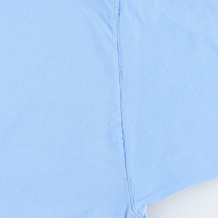 Champion One Point Logo T-shirt Men's XXL cotton Blue type light blue Vintage Second Hand