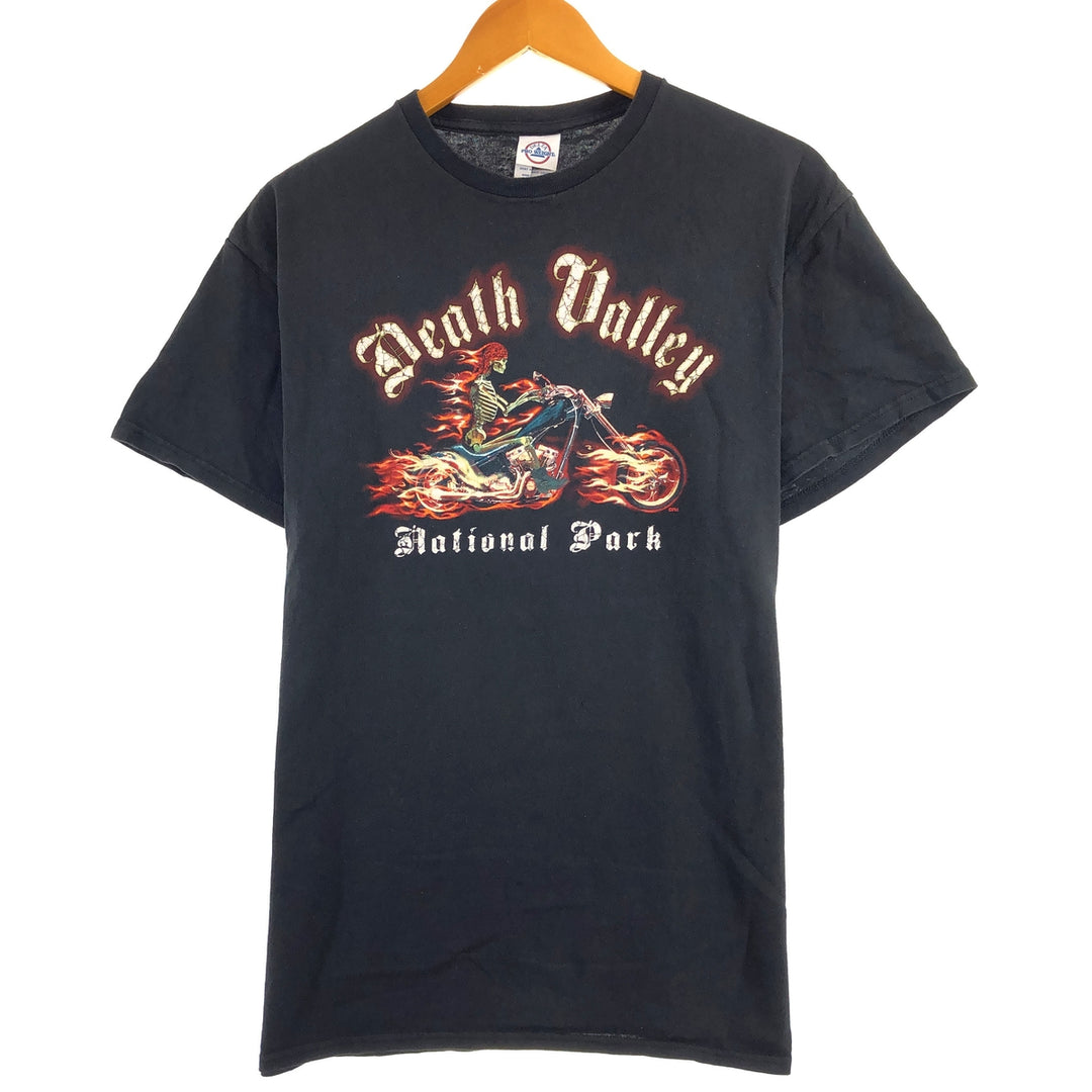 DELTA Death Valley Motorcycle Bike T-shirt Men's L /eaa432011