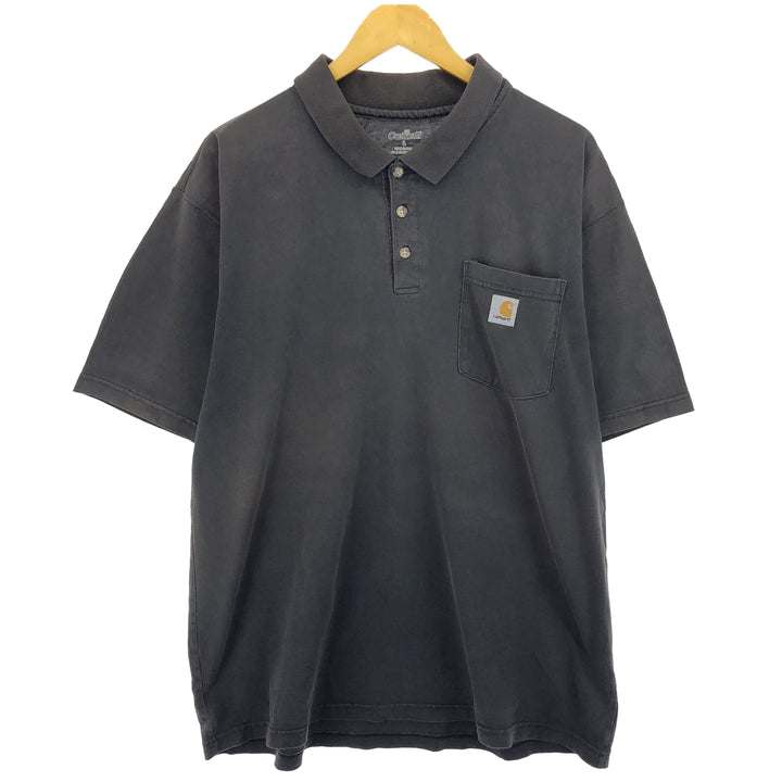 Carhartt short sleeve polo shirt, men's size L /eaa432020