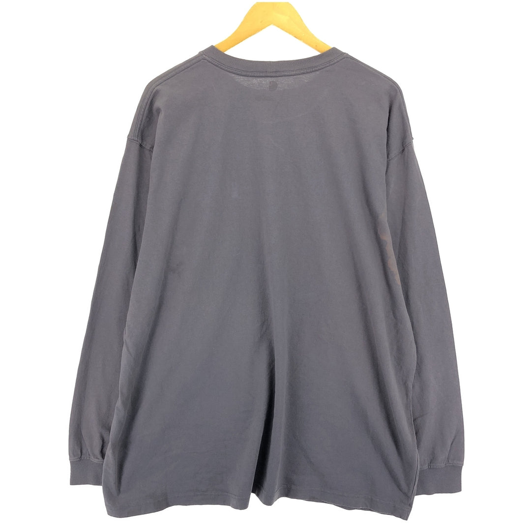 Carhartt ORIGINAL FIT Plain Pocket Long T-Shirt Long T Men's XXL / eaa432029