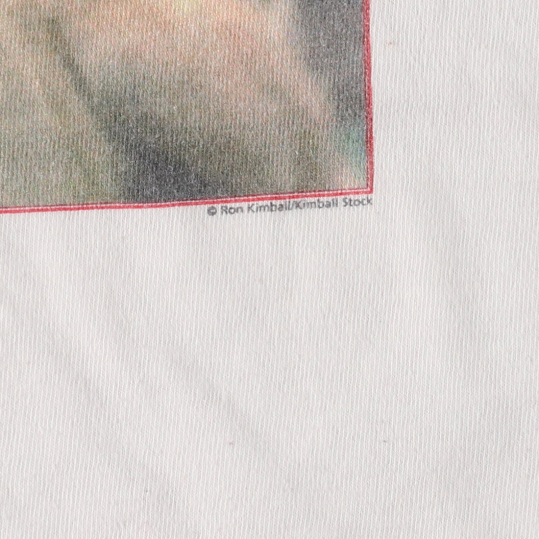 DELTA Dog Pattern Animal T-shirt Men's L /eaa432036