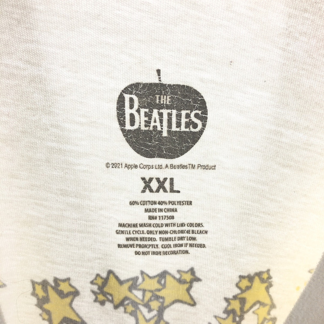 THE BEATLES Band T-shirt, Band Tee, Men's M /eaa432041