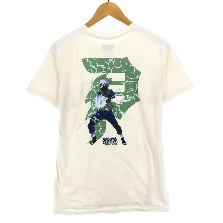 PRIMITIVE NARUTO SHIPPUDEN Naruto Shippuden Hatake Kakashi Anime Character Print T-Shirt Men's M /eaa432046