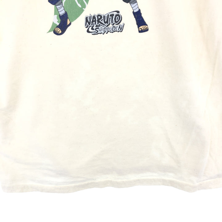 PRIMITIVE NARUTO SHIPPUDEN Naruto Shippuden Hatake Kakashi Anime Character Print T-Shirt Men's M /eaa432046