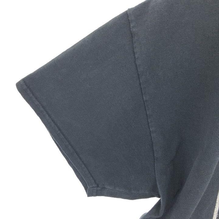 Ben Davis BEN DAVIS short sleeve logo T-shirt men's size L cotton black type Vintage Second Hand