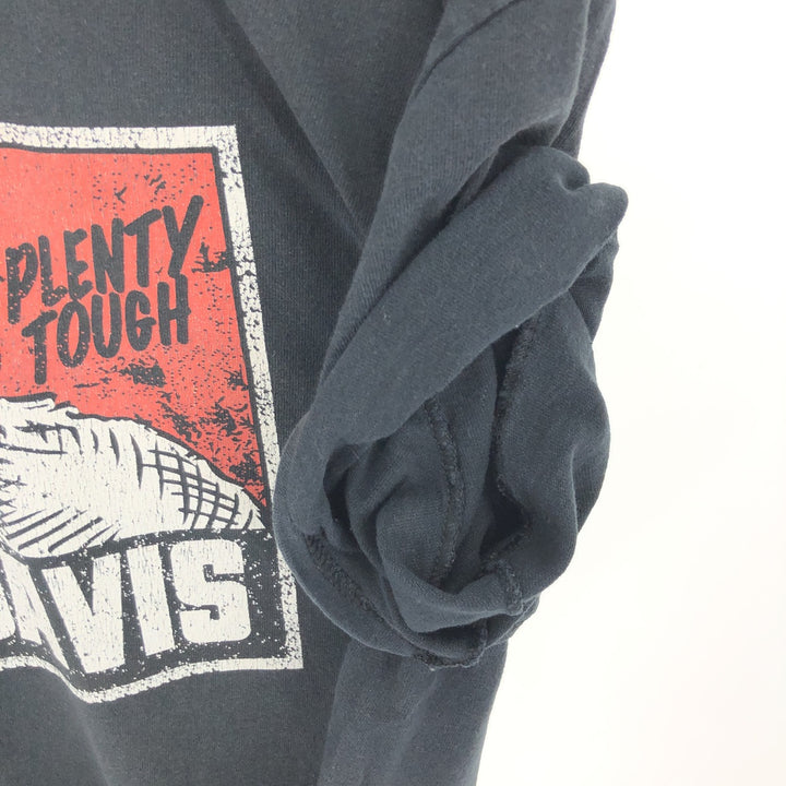 Ben Davis BEN DAVIS short sleeve logo T-shirt men's size L cotton black type Vintage Second Hand