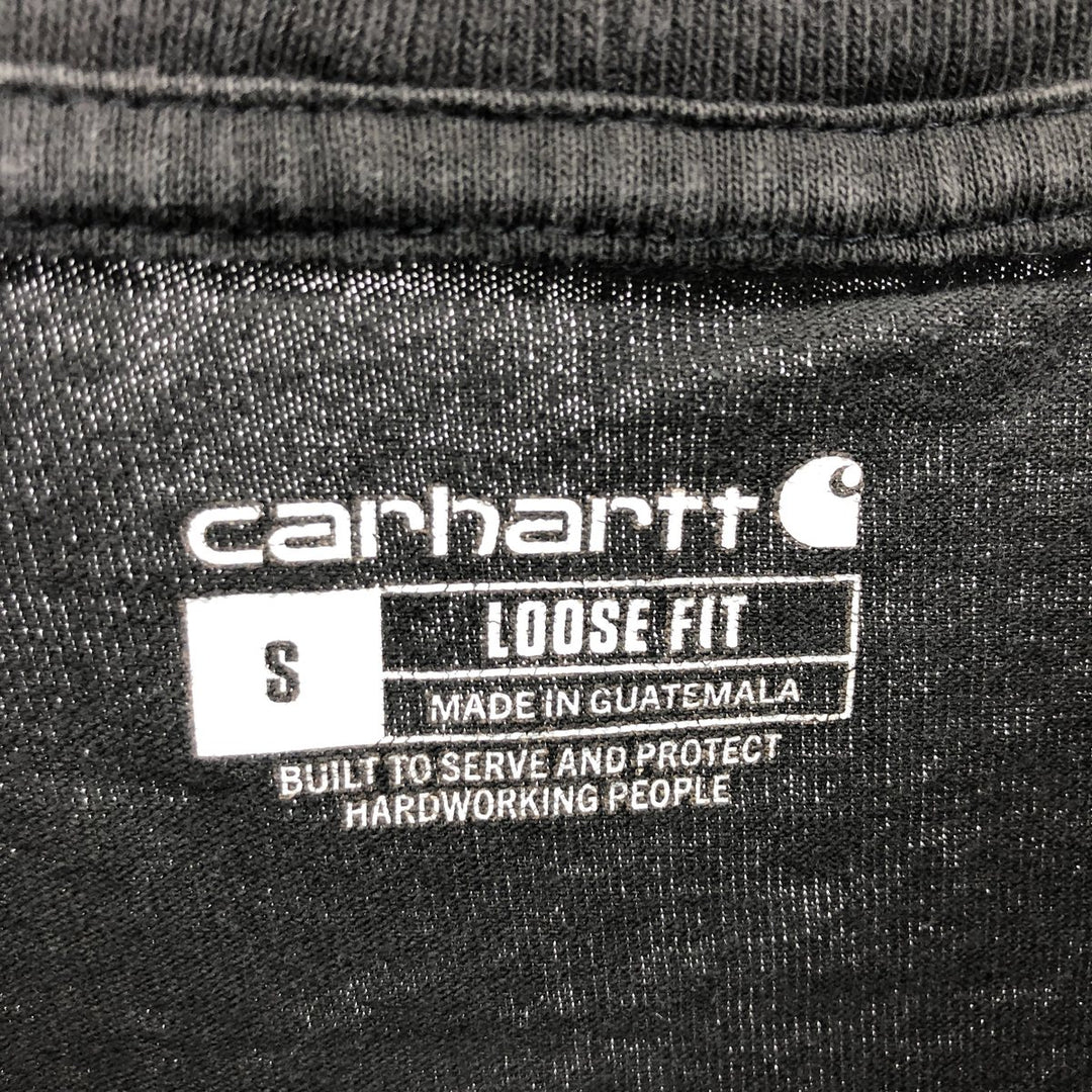 Carhartt Loose Fit Short Sleeve One Point Logo Pocket T-Shirt Men's S / eaa432062