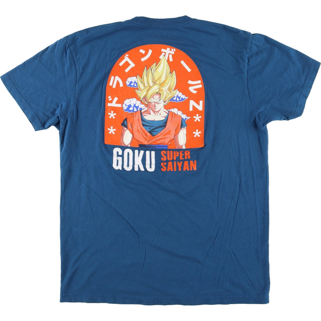 BOXLUNCH DRAGONBALL Z Dragon Ball Z Son Goku Back Print Anime Character Print T-Shirt Men's L /eaa432075