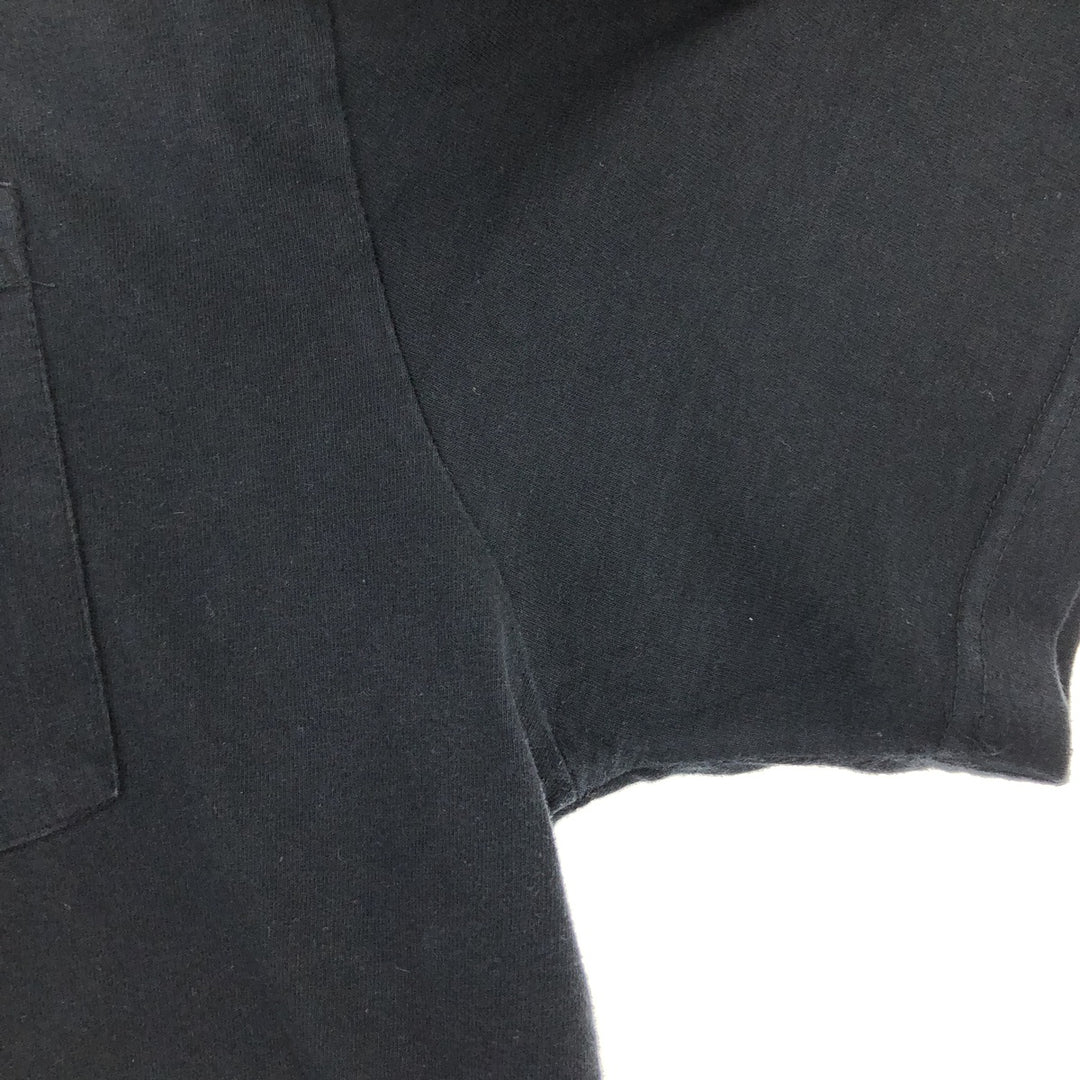 Dickies Short Sleeve Pocket T-Shirt Men's XL cotton black type Vintage Second Hand