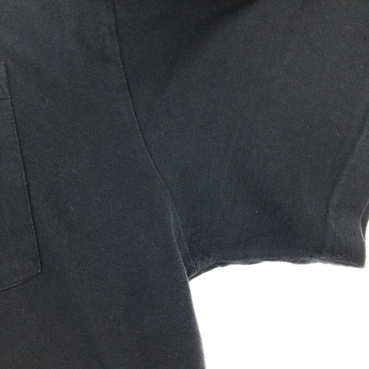 Dickies Short Sleeve Pocket T-Shirt Men's XL cotton black type Vintage Second Hand