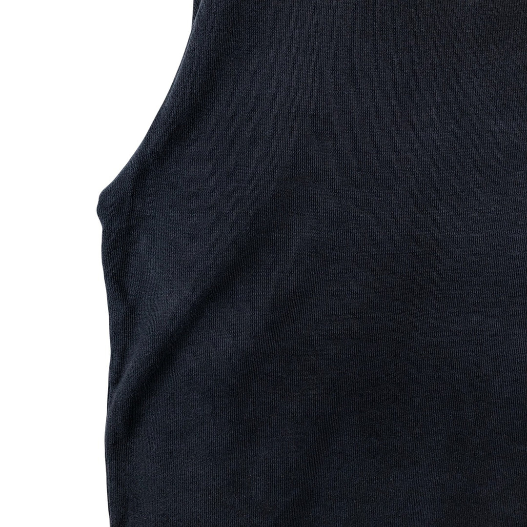 Ralph Lauren Chaps V-neck cotton knit sweater, size L, men's cotton navy blue type Vintage Second Hand