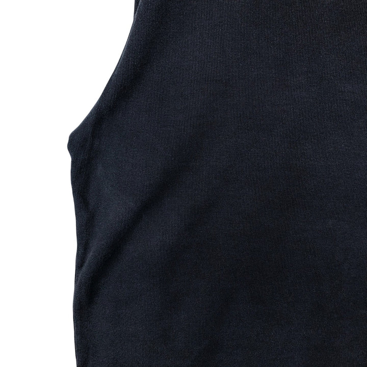 Ralph Lauren Chaps V-neck cotton knit sweater, size L, men's cotton navy blue type Vintage Second Hand