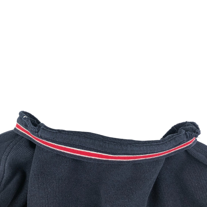 Ralph Lauren Chaps V-neck cotton knit sweater, size L, men's cotton navy blue type Vintage Second Hand