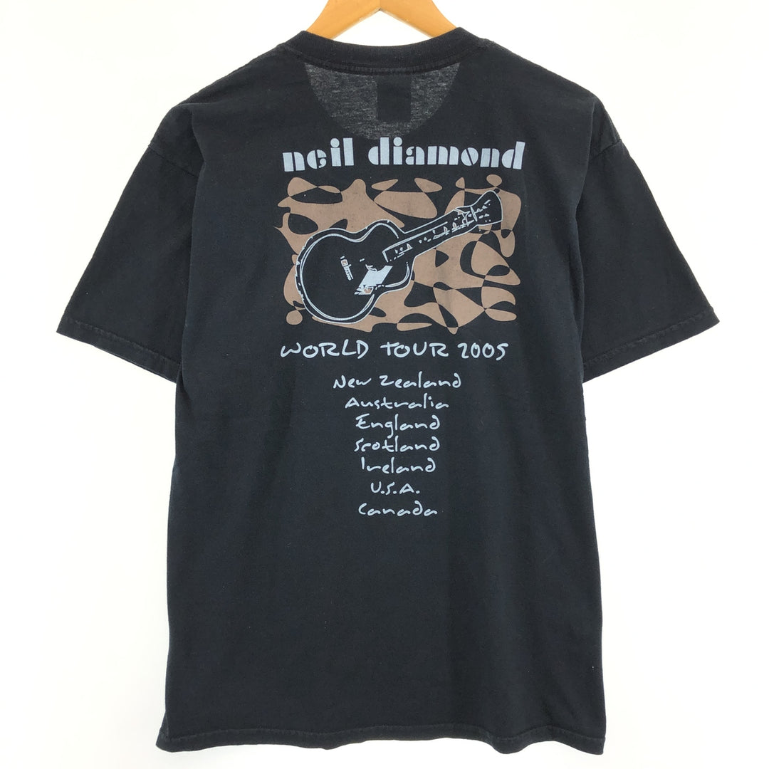 Gildan NEIL DIAMOND Band T-shirt, Men's L /eaa432255