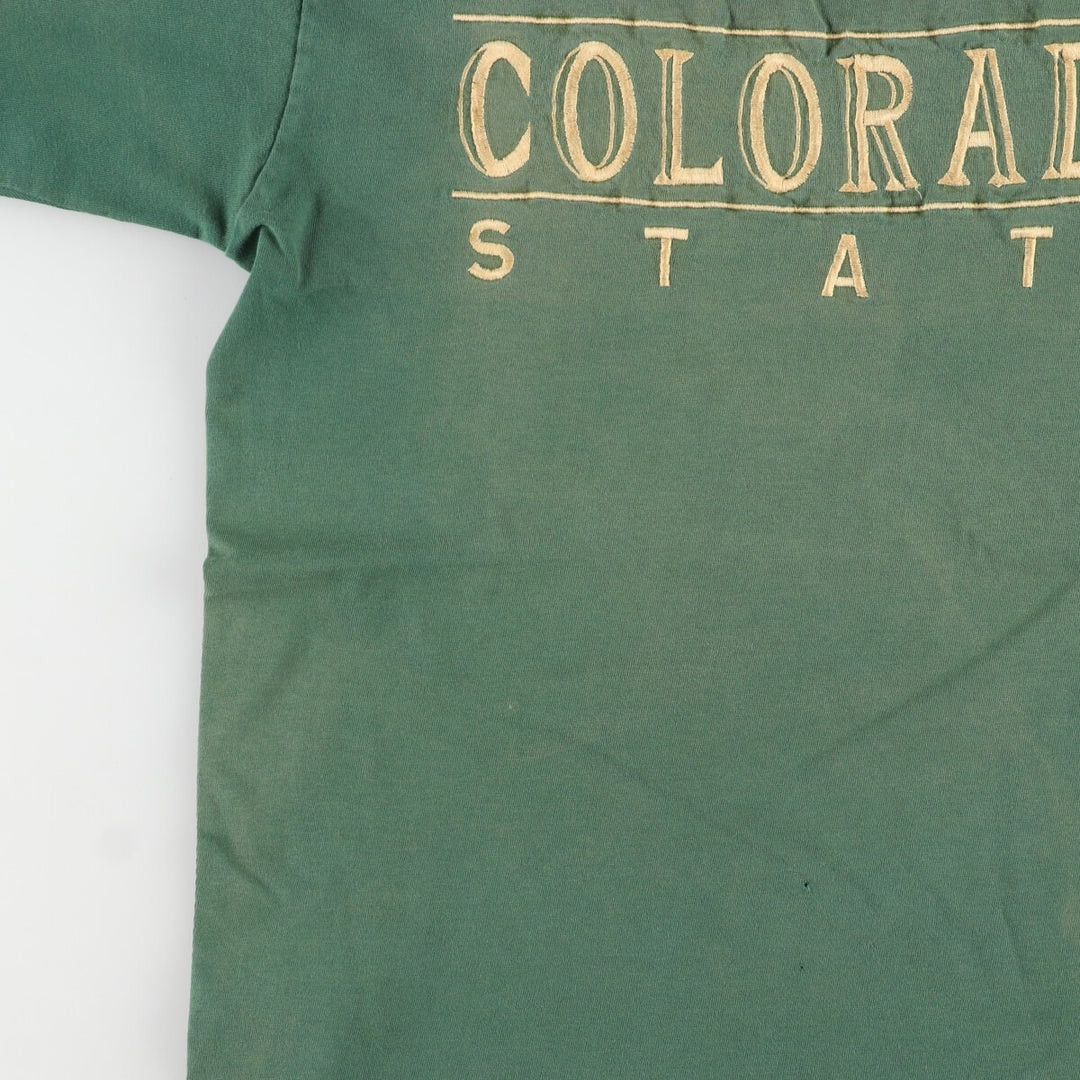 90'S The Cotton Exchange College T-shirt Made in USA Men's M Vintage /eaa432257