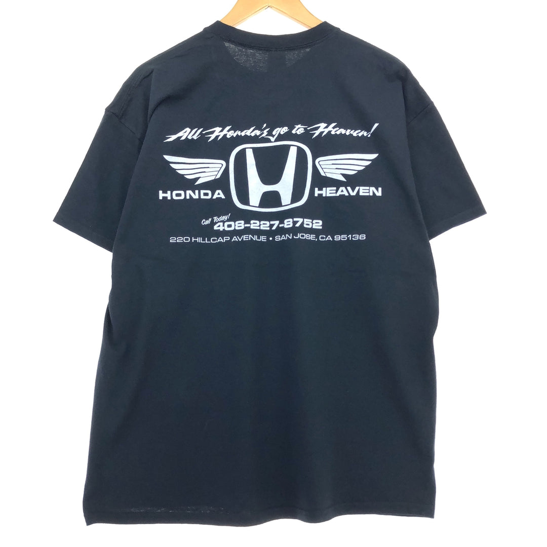 Gildan HONDA Advertising T-shirt Men's XL size /eaa432380