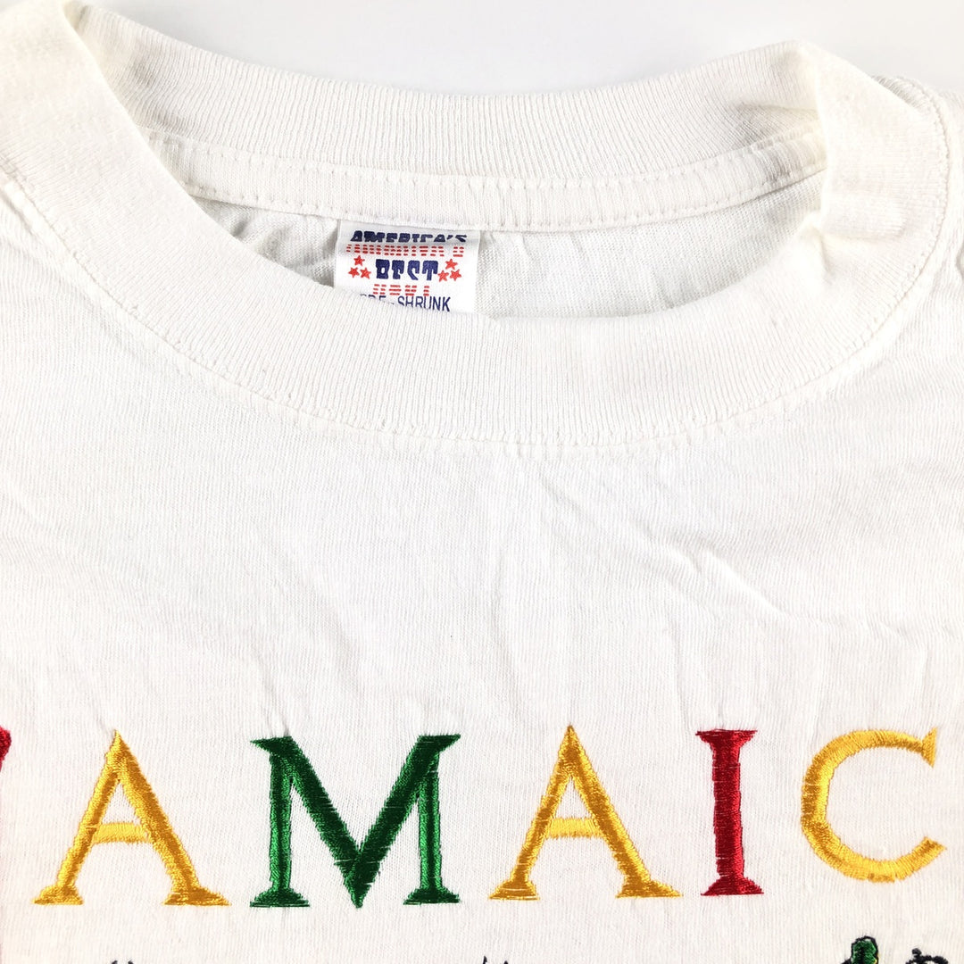 AMERICA'S BEST JAMAICA Embroidered T-shirt for men XXL /eaa432383