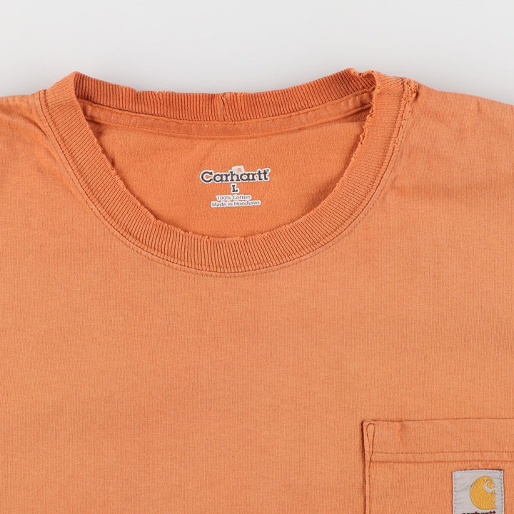 Carhartt Short Sleeve One Point Logo Pocket T-Shirt Men's L /eaa432387