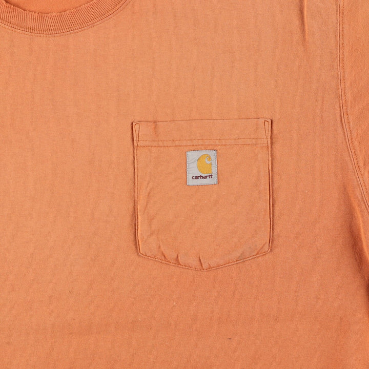 Carhartt Short Sleeve One Point Logo Pocket T-Shirt Men's L /eaa432387