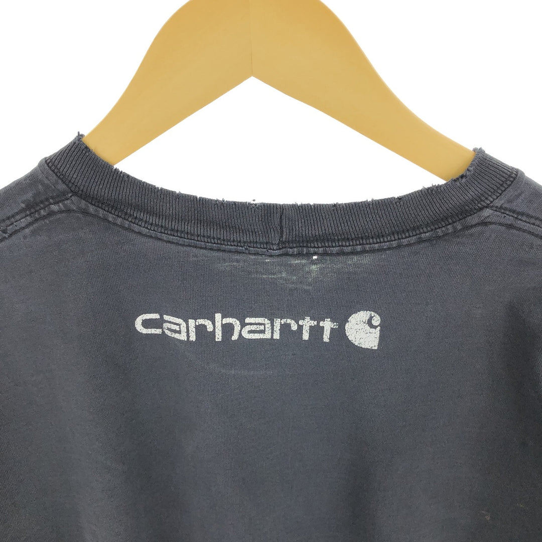 Carhartt Long T-shirt, Men's L unknown black type Vintage Second Hand
