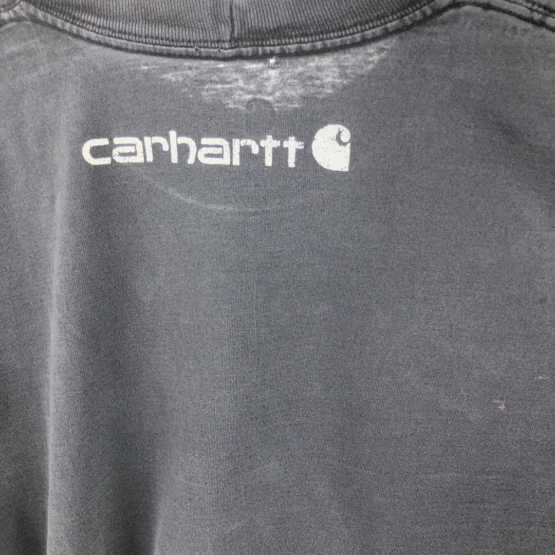 Carhartt Long T-shirt, Men's L unknown black type Vintage Second Hand