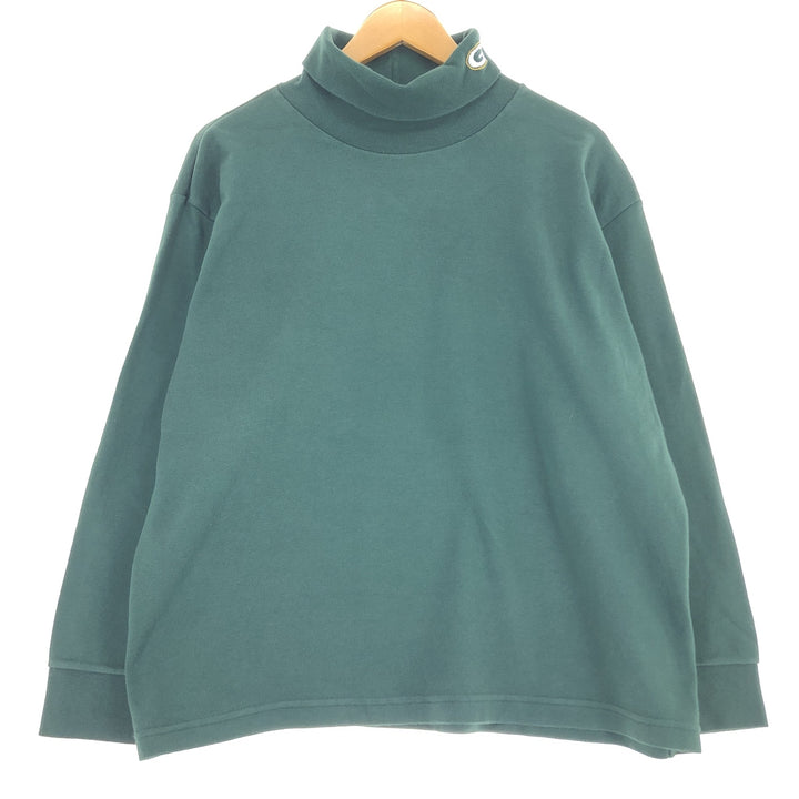 GAMEDAY NFL GREEN BAY PACKERS Men's XXL Turtleneck Long Sleeve T-Shirt cotton Green type dark green Vintage Second Hand