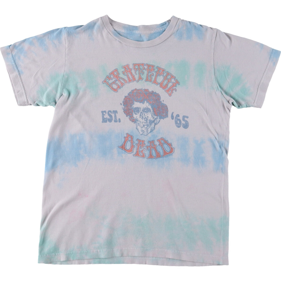 Liquid Blue GRATEFUL DEAD Tie-dye Pattern Band T-shirt Women's S size /eaa432428