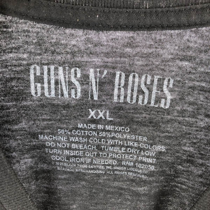 GUNS N' ROSES Guns N' Roses Band T-Shirt Band Tee Men's XXL /eaa432430