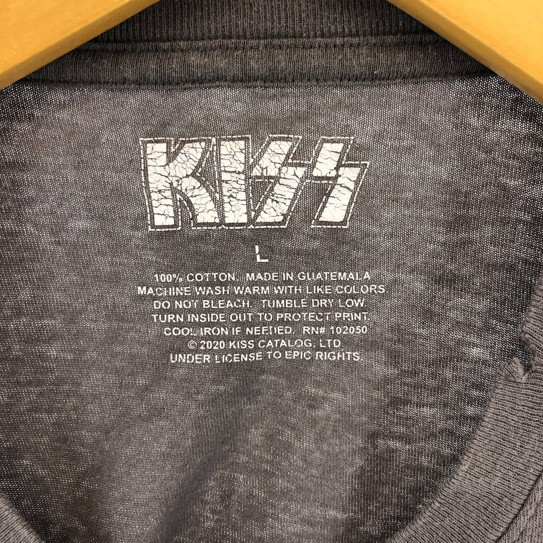 KISS Band T-shirt, Band T, Men's L /eaa432459