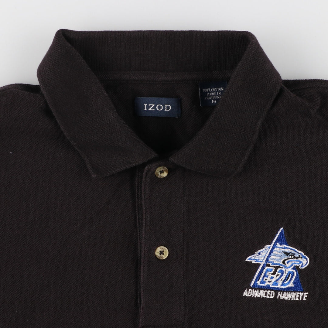 IZOD short sleeve polo shirt for men, size M /eaa432512