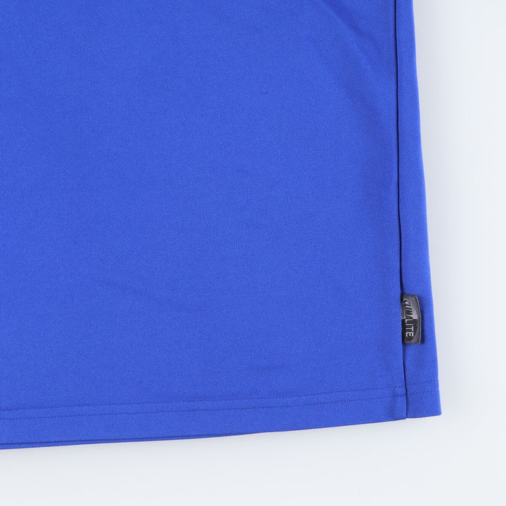00'S Adidas CLIMALITE Long Sleeve Soccer Jersey Game Shirt Men's L polyester blue type Vintage Second Hand