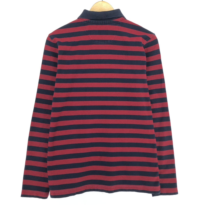 Brooks Brothers RED FLEECE Long Sleeve Striped Polo Shirt Men's S /eaa432549