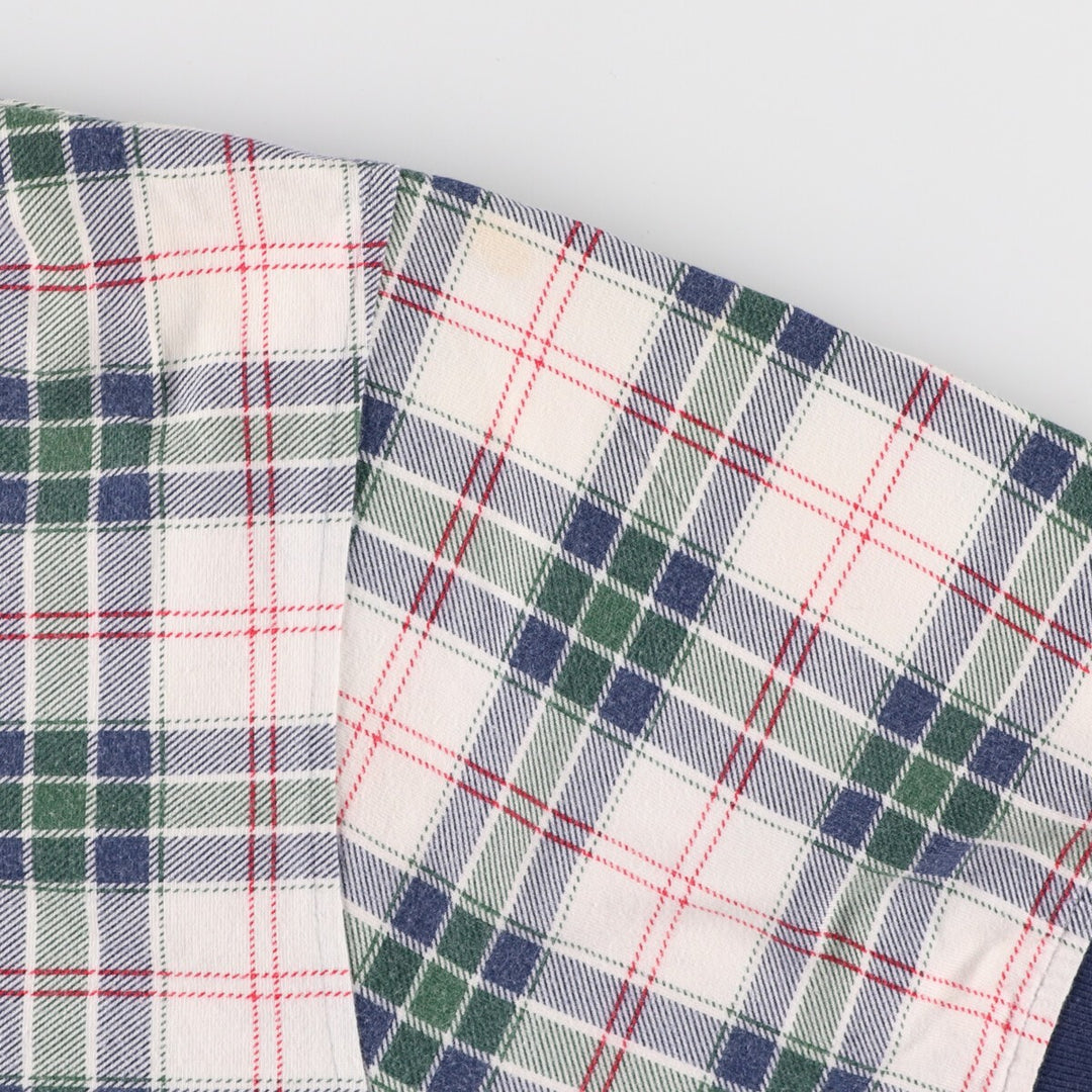 90s~ Tommy Hilfiger short sleeve check polo shirt men's XL size vintage / eaa432560