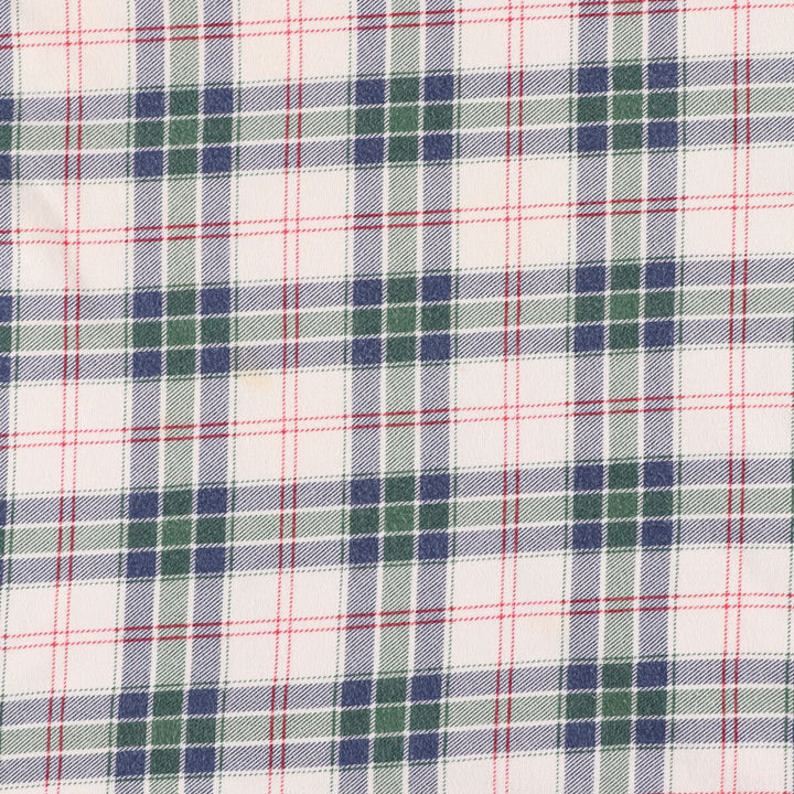 90s~ Tommy Hilfiger short sleeve check polo shirt men's XL size vintage / eaa432560