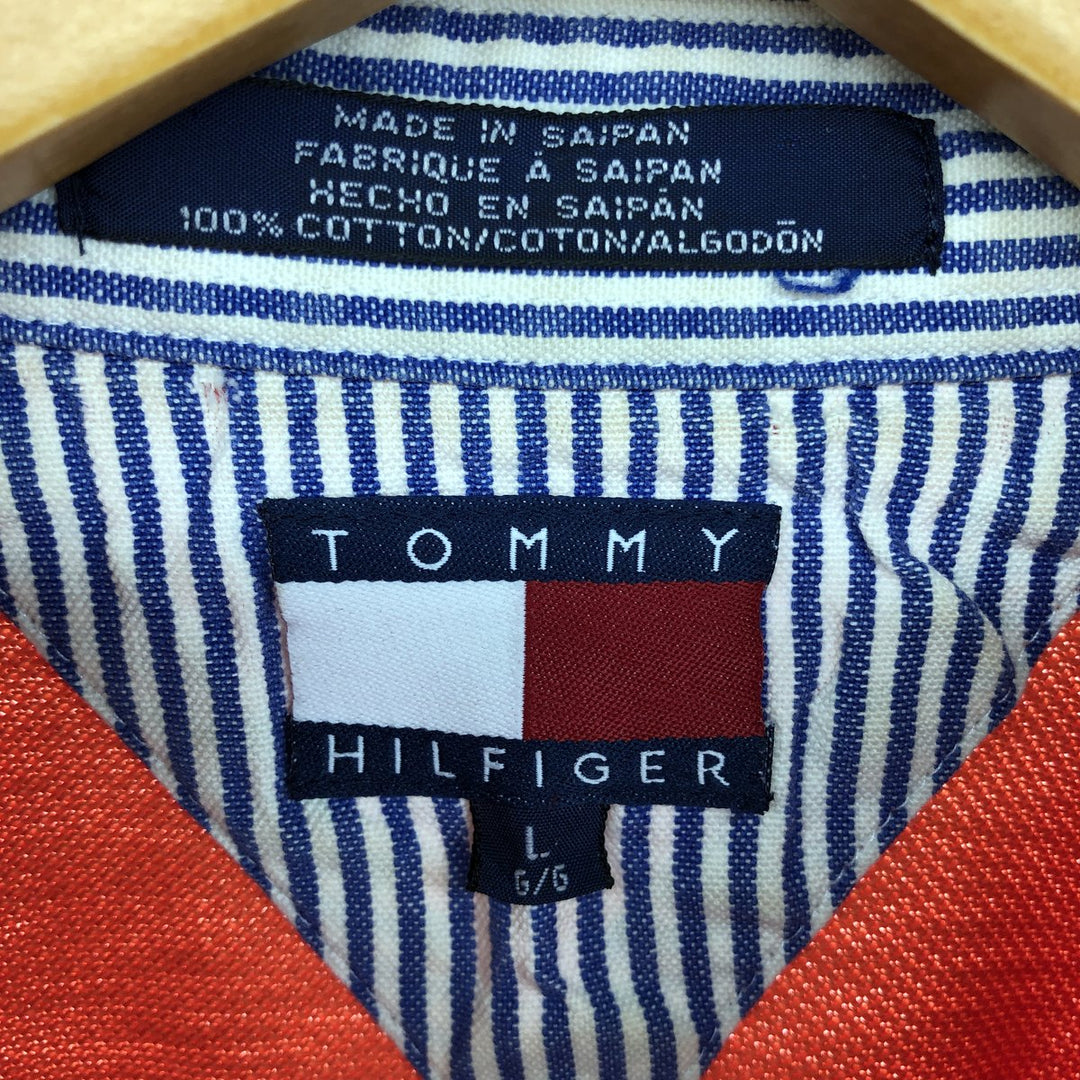 90s~00'S Tommy Hilfiger short sleeve polo shirt, men's size L / eaa432588