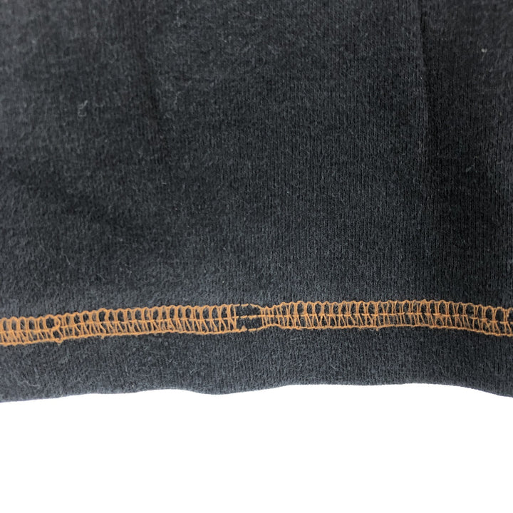 00'S Harley-Davidson Long Sleeve T-Shirt Made in USA Men's XXL cotton black type Vintage Second Hand