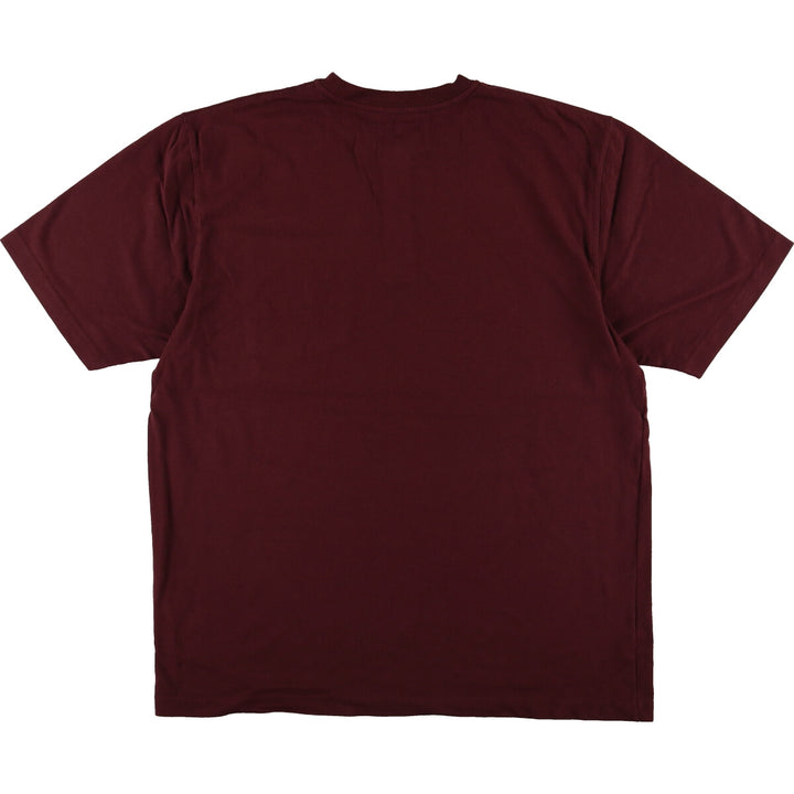 Carhartt ORIGINAL FIT Henley neck short sleeve one point logo pocket T-shirt Men's L size / eaa432778