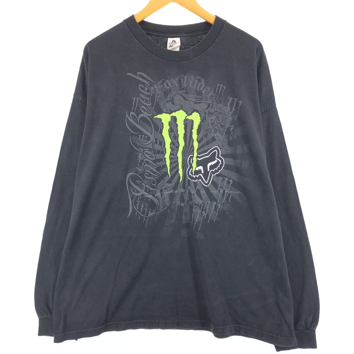 Big size 00'S ALSTYLE MONSTER ENERGY Monster Energy long T-shirt long T men's XXXL /eaa432794