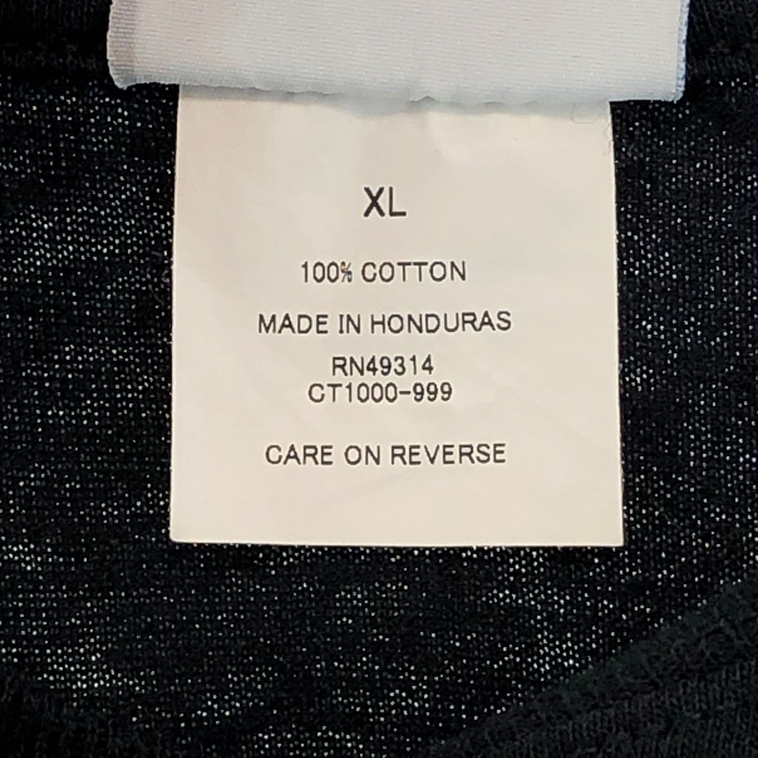 Champion Authentic Athletic Apparel Harvard University College T-shirt Men's XL cotton black type Vintage Second Hand